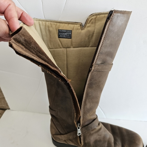 Teva De La Vina Waterproof Riding Boot brown 6.5 1003011 - Picture 10 of 11